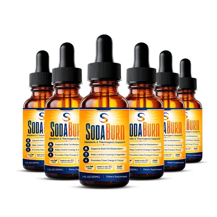 6 bottles of SodaBurn